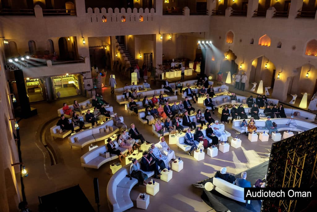 Jabal Akhdar Event at Rozna - AV Production by Audiotech LLC