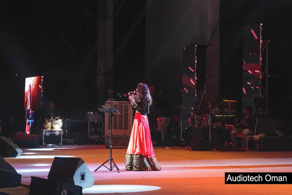 Nilavu Concert at Amphitheatre Qurum Muscat - AV & Event Production by Audiotech LLC