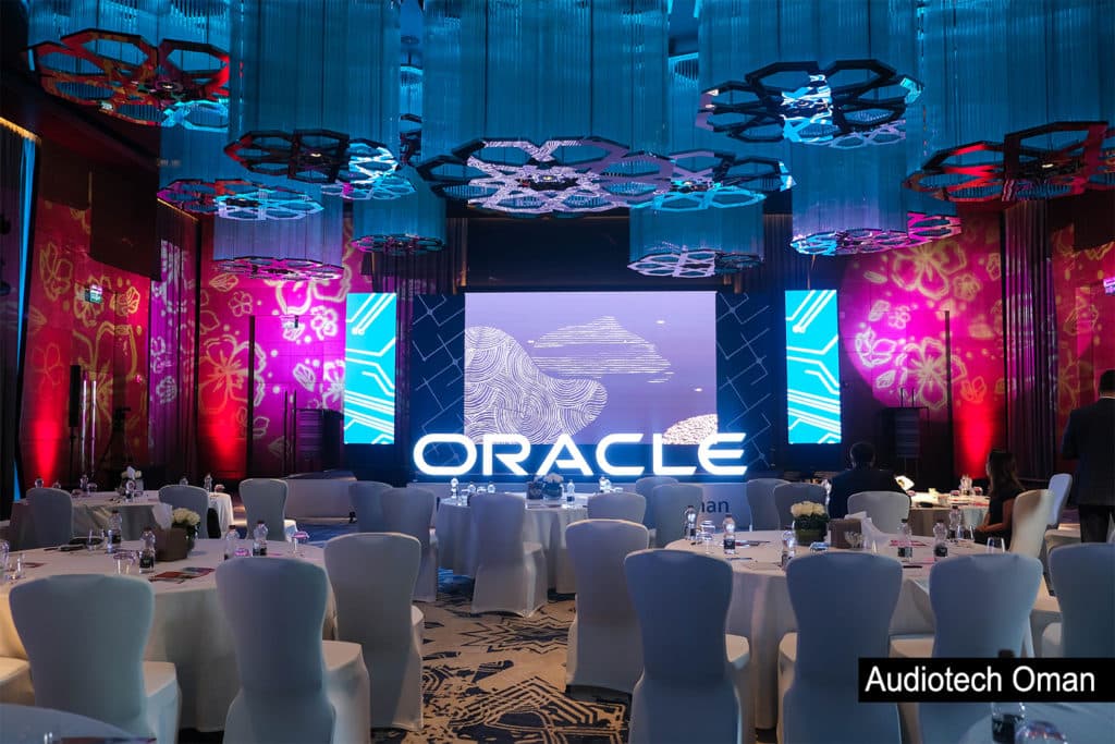 Oracle Modern Business Event - AV Production by Audiotech LLC